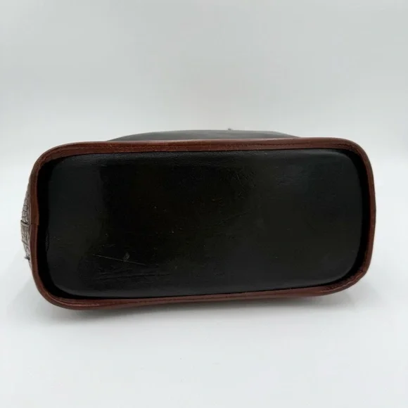 Brahmin Black and Brown Shoulder Bag - Picture 6 of 10